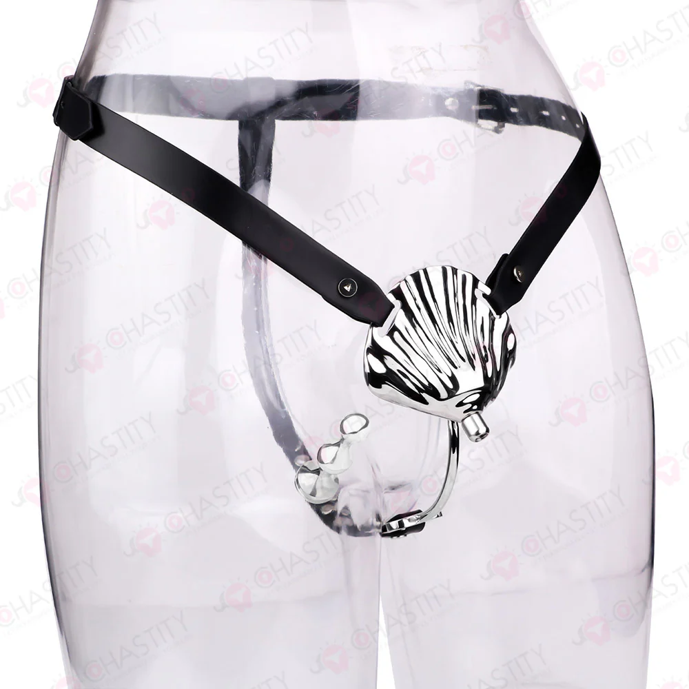 Wearable Sissy Metal Shell Invisible Chastity Cage - Image 2