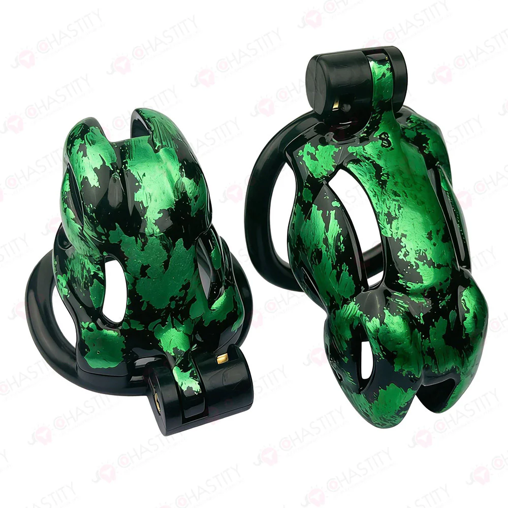 Iridescent Viper Mens Cock Cage Chastity - Image 11
