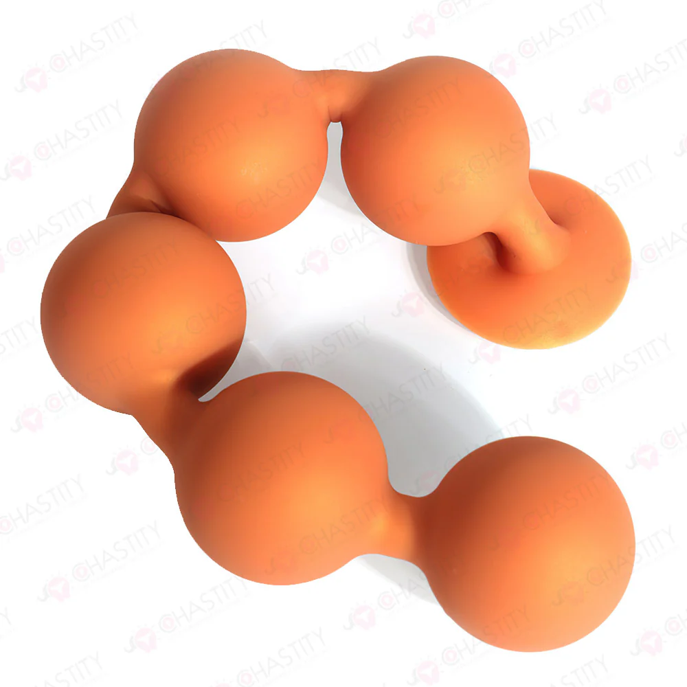 Large Soft Anal Bead Plug - Image 2