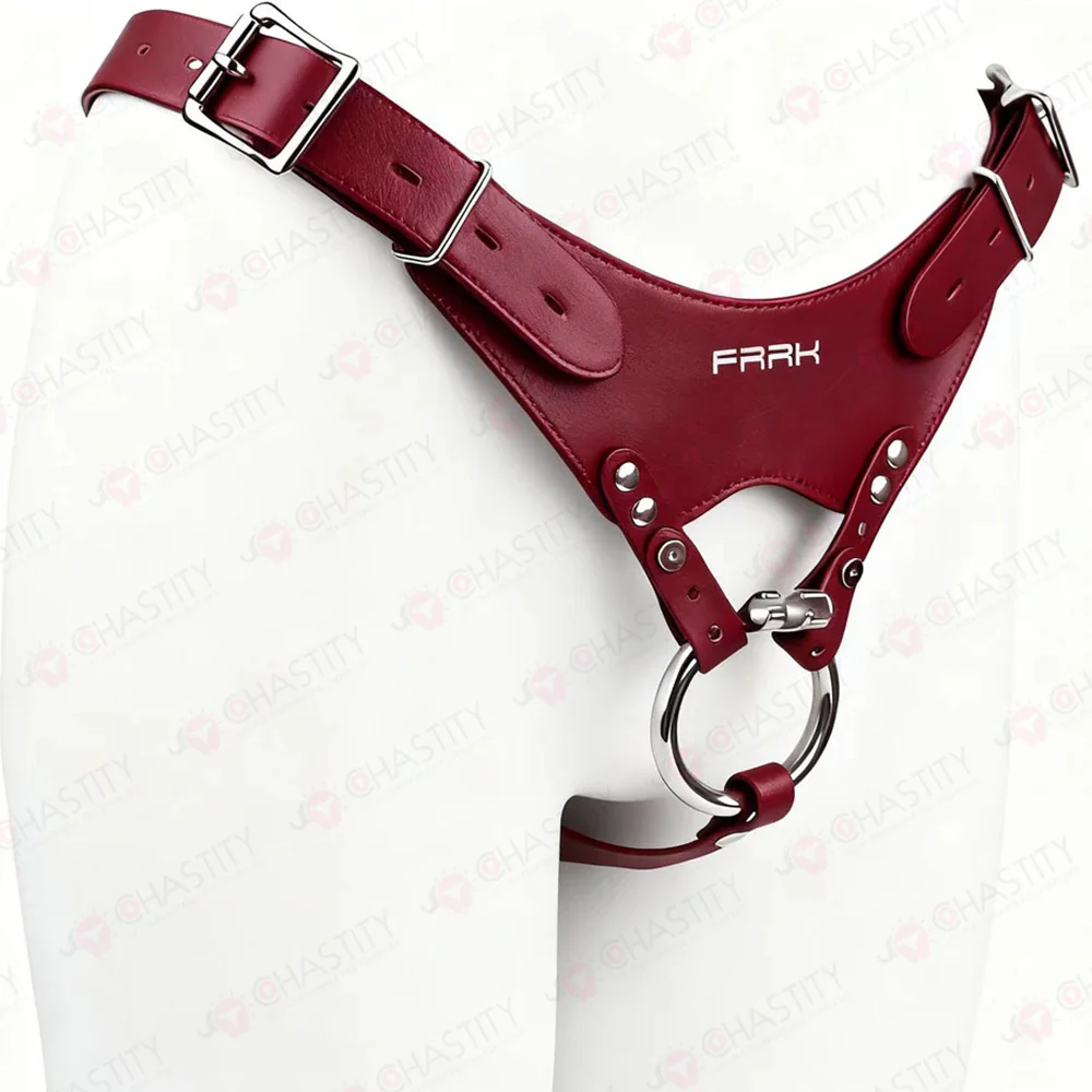 Leather Chastity Strap (Auxiliary Belt) - Image 10