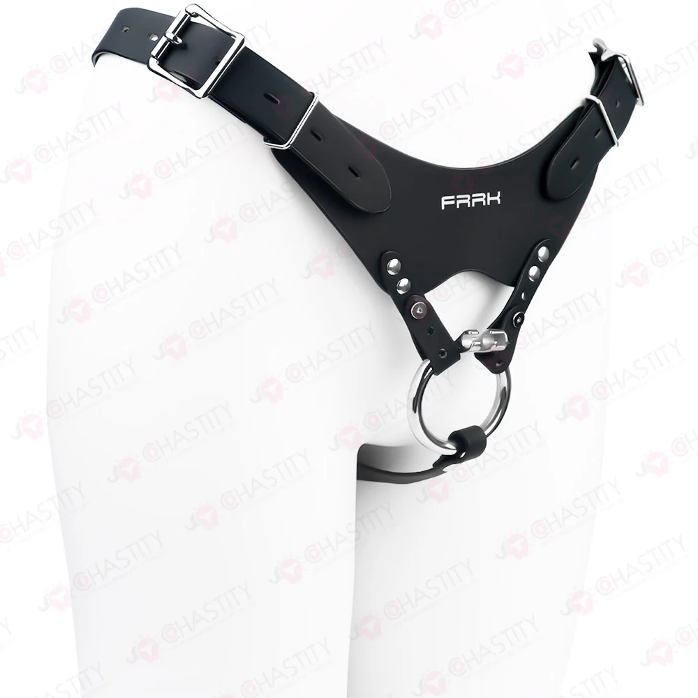 Leather Chastity Strap (Auxiliary Belt) - Image 2