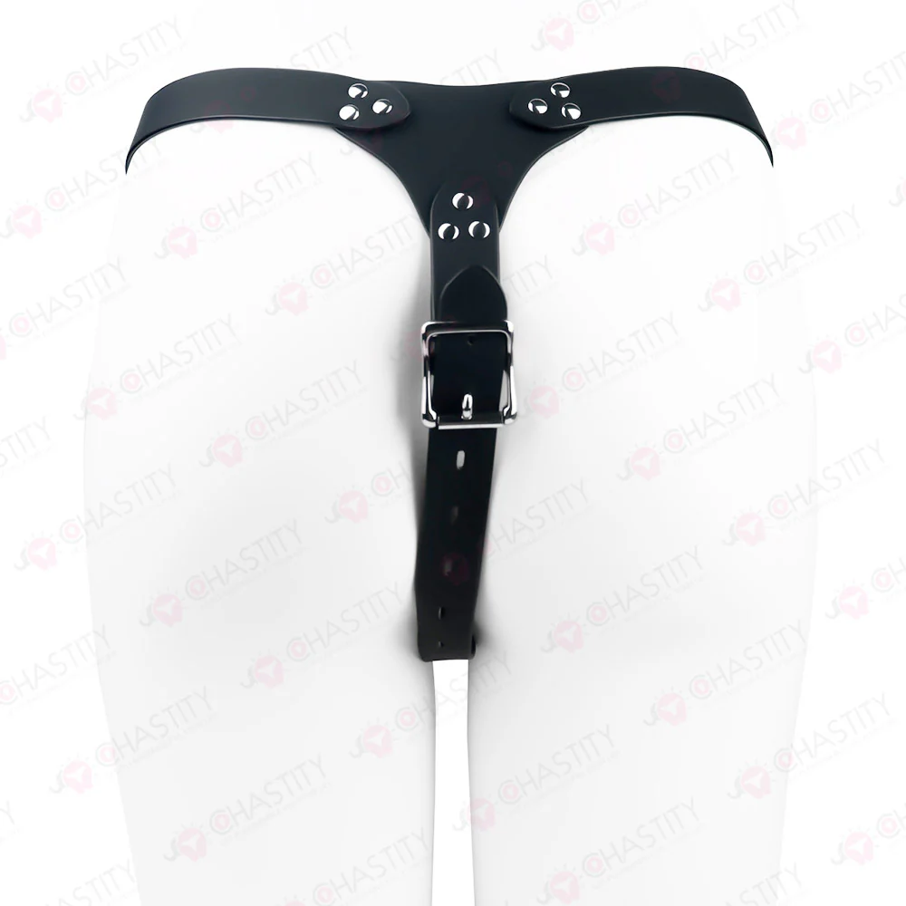 Leather Chastity Strap (Auxiliary Belt) - Image 6