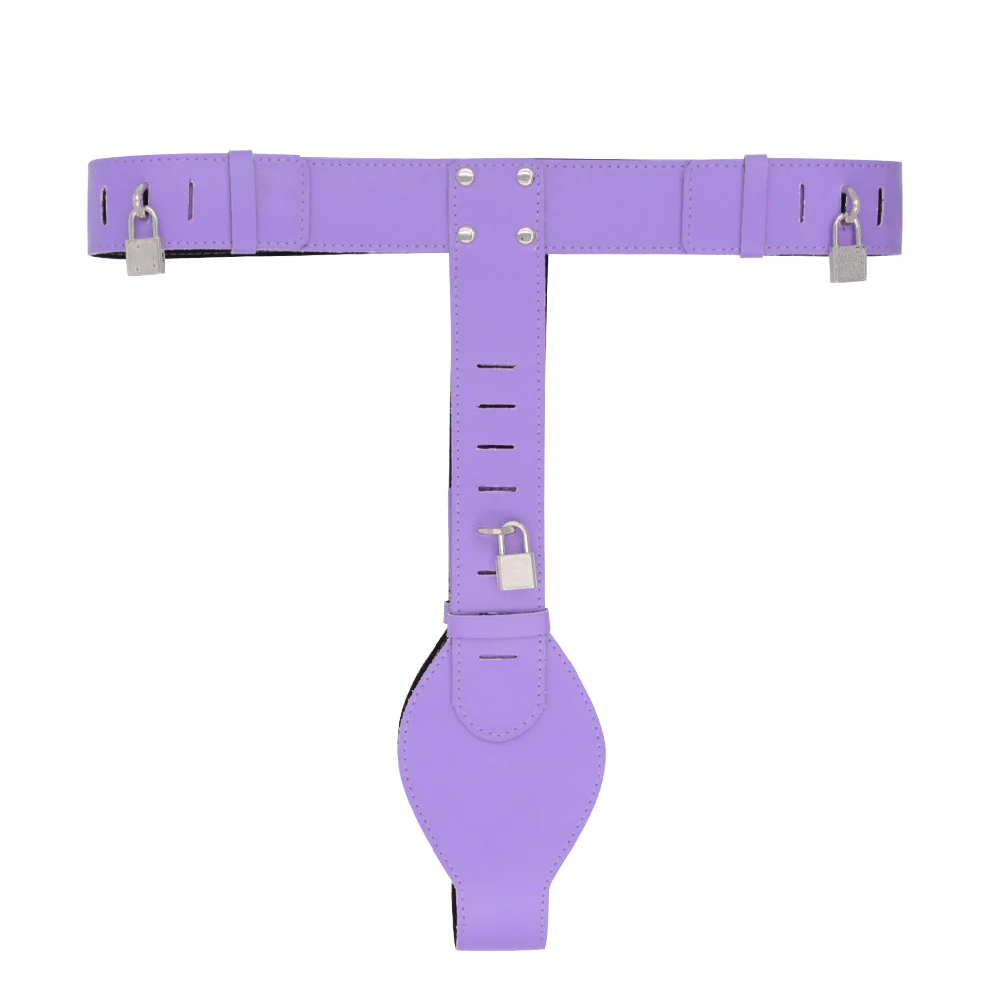 Leather Female Chastity Belt - Image 11
