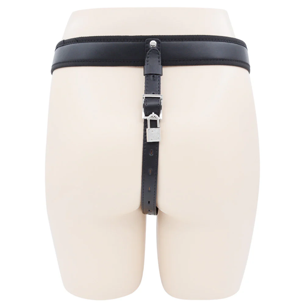 Leather Male Chastity Belt - Image 4
