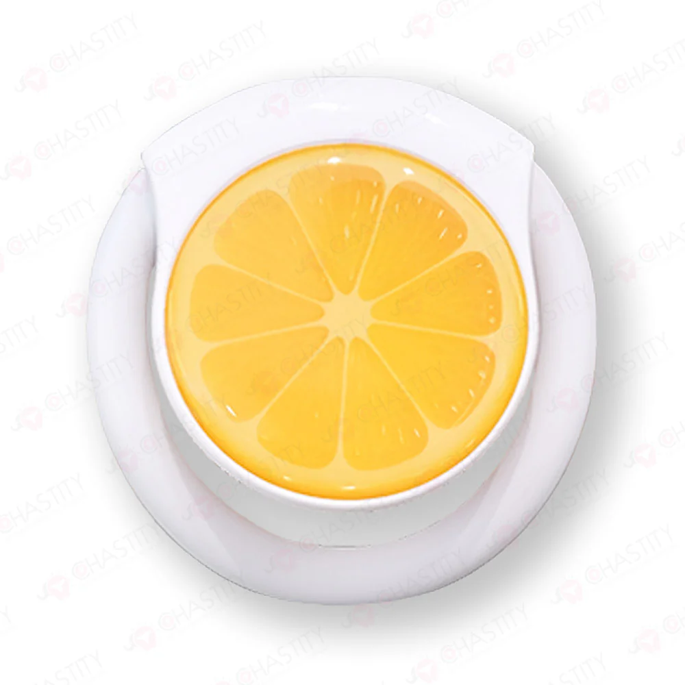 Flat Fruit Series - Lemon No Peeing In Chastity - Image 2