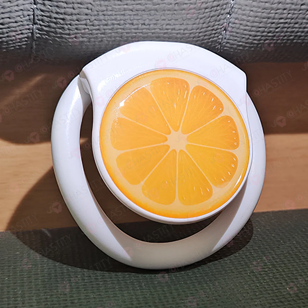 Flat Fruit Series - Lemon No Peeing In Chastity - Image 4