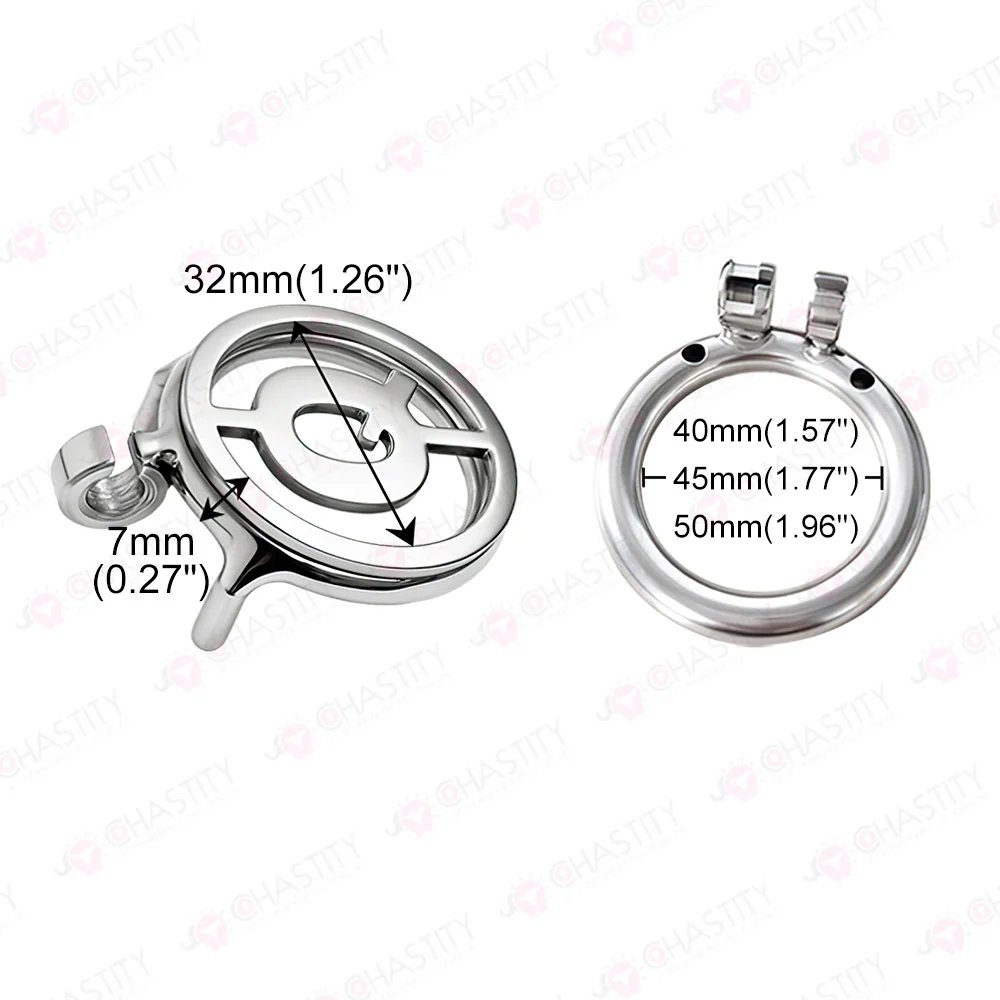 Letter Lockdown Chastity Cage - Image 3