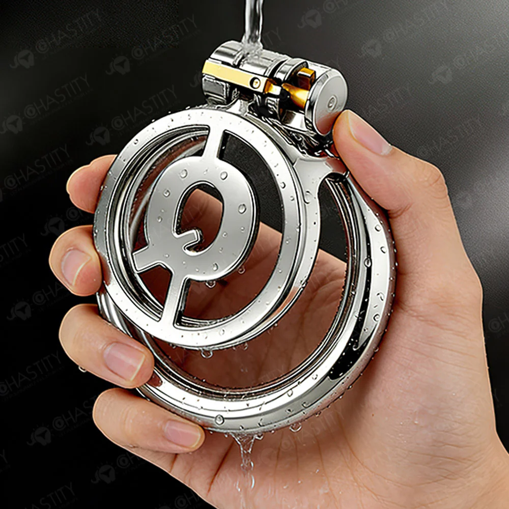 Letter Lockdown Chastity Cage - Image 6