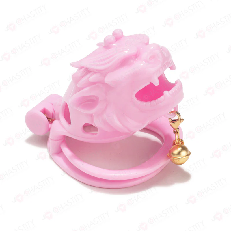 Lion Chastity Cage With Bell - Image 5