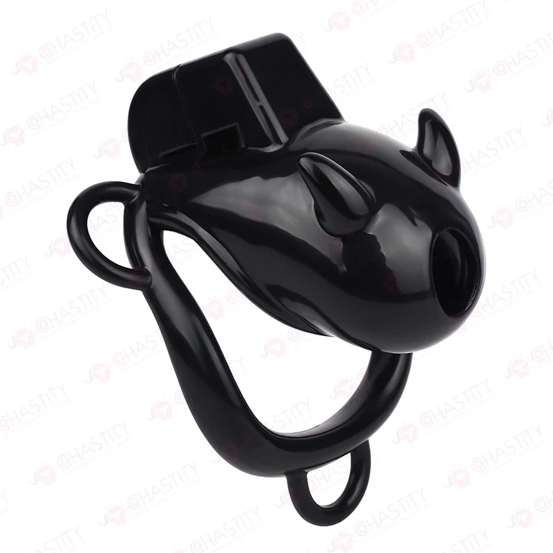 Little Devil Locked Up In Chastity - Image 13