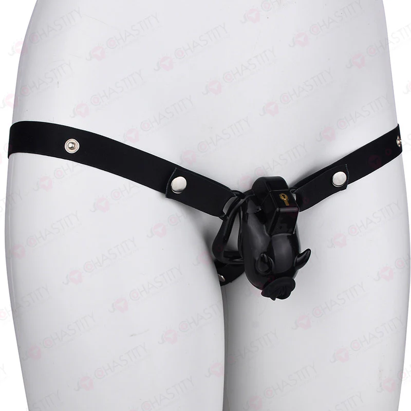 Little Devil Locked Up In Chastity - Image 17