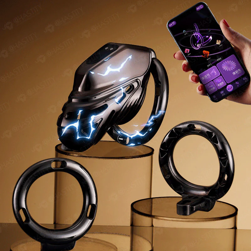 LOCKINK Estim Eel APP Long Distance Chastity Cage - Image 4