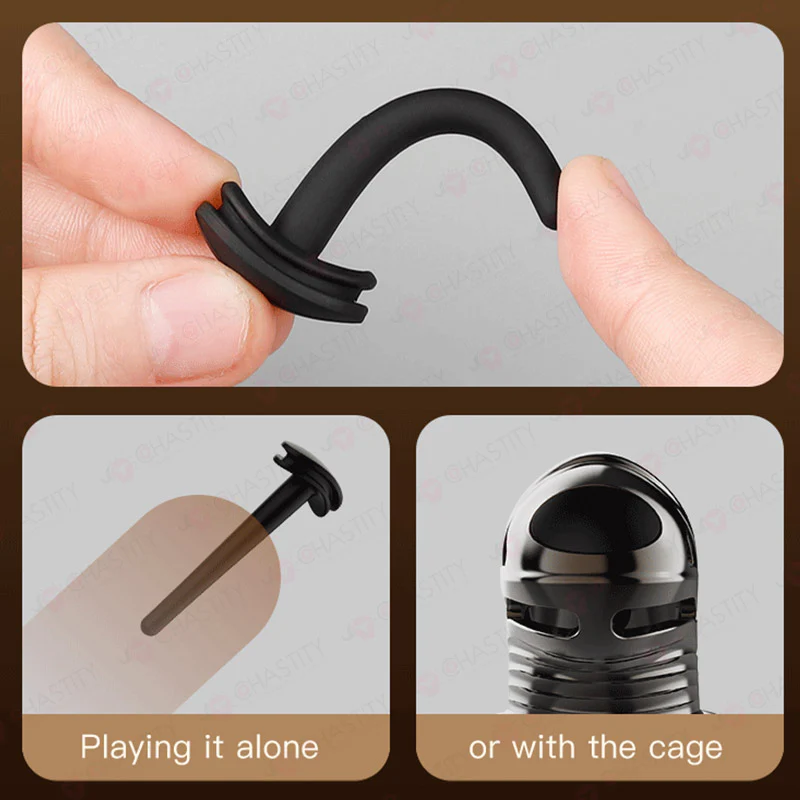 LOCKINK Estim Eel APP Long Distance Chastity Cage - Image 6