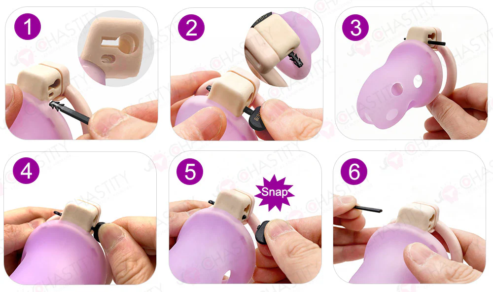 Comfortable Soft Silicone Long Term Chastity Cage - Image 14