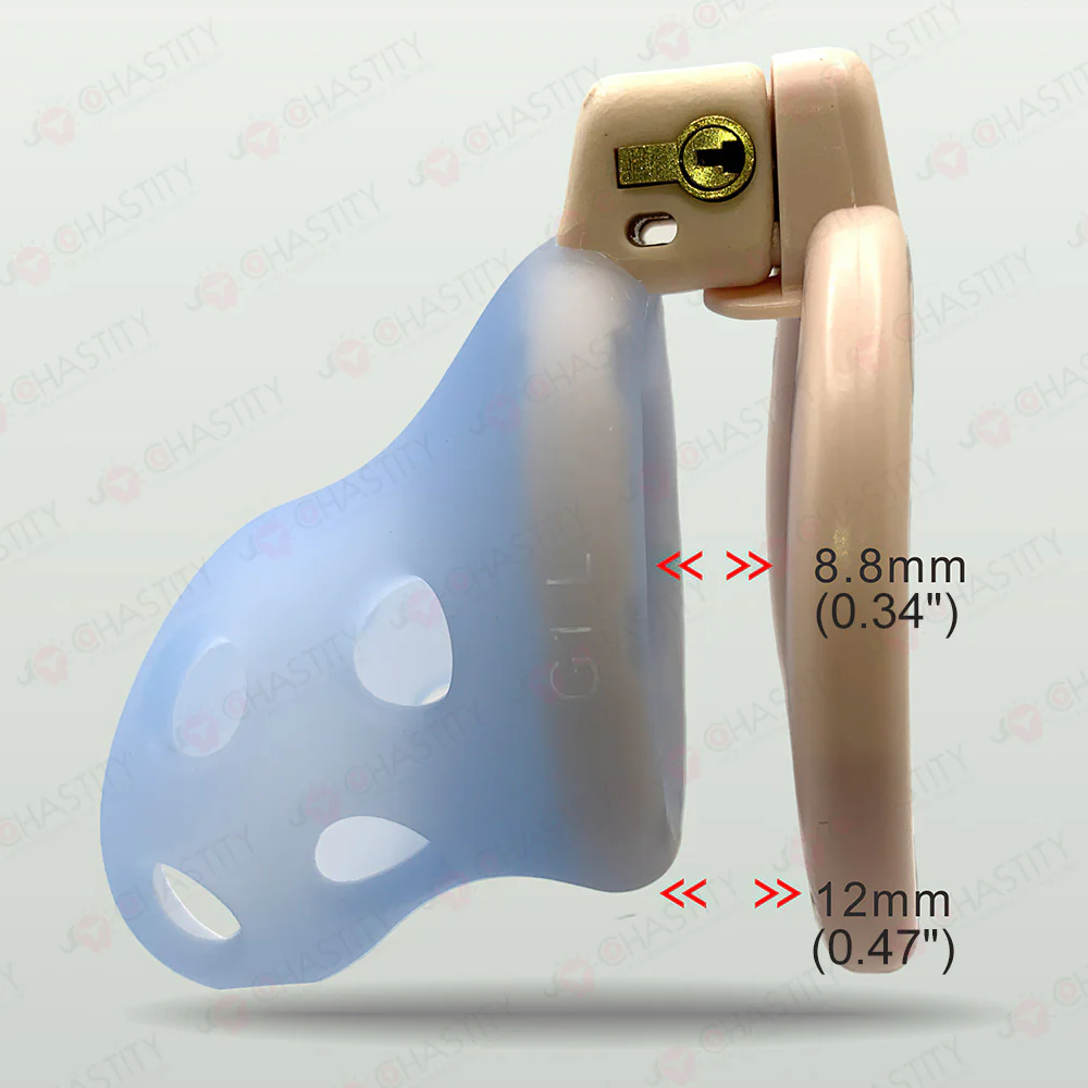 Comfortable Soft Silicone Long Term Chastity Cage - Image 4