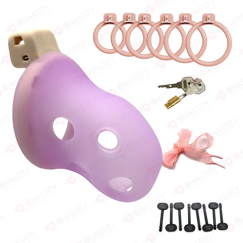 Comfortable Soft Silicone Long Term Chastity Cage - Image 8