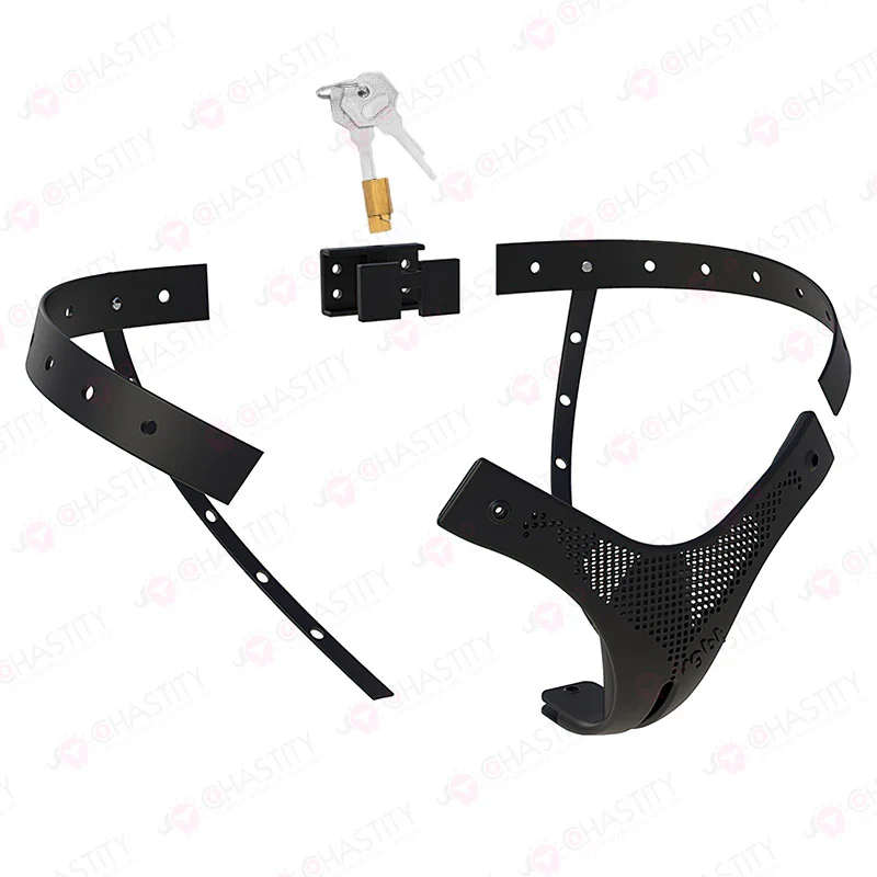 Long Term Flat Chastity Belt (For Men) - Image 5