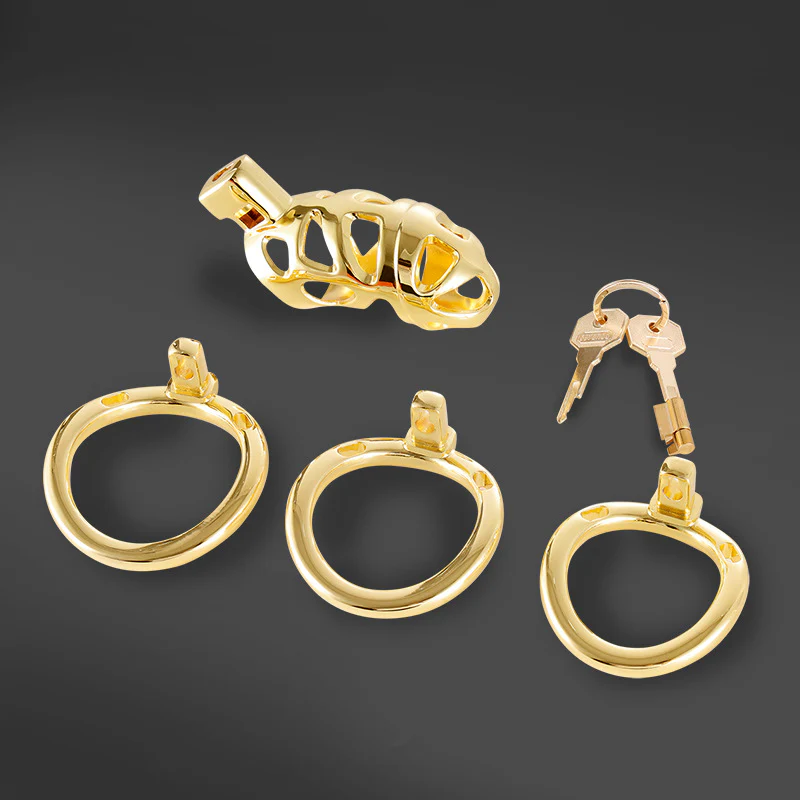 Luxury Chastity Cage (3 Rings) - Image 6