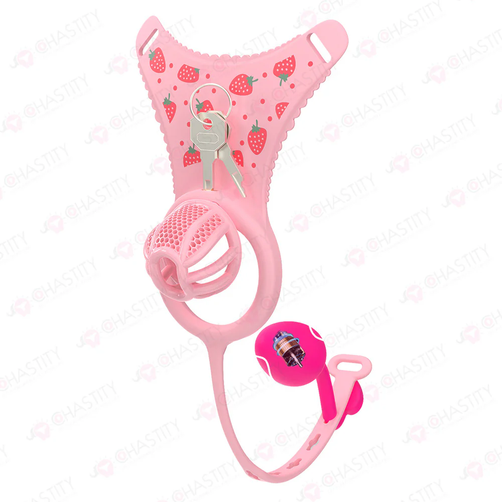 Male Chastity Erotica Thong with Remote-Controlled Anal Plug - Image 10