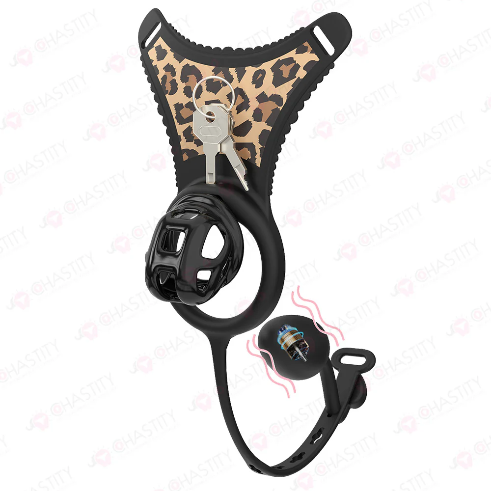 Male Chastity Erotica Thong with Remote-Controlled Anal Plug - Image 13