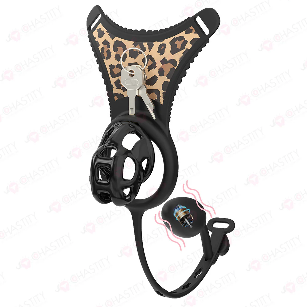 Male Chastity Erotica Thong with Remote-Controlled Anal Plug - Image 14
