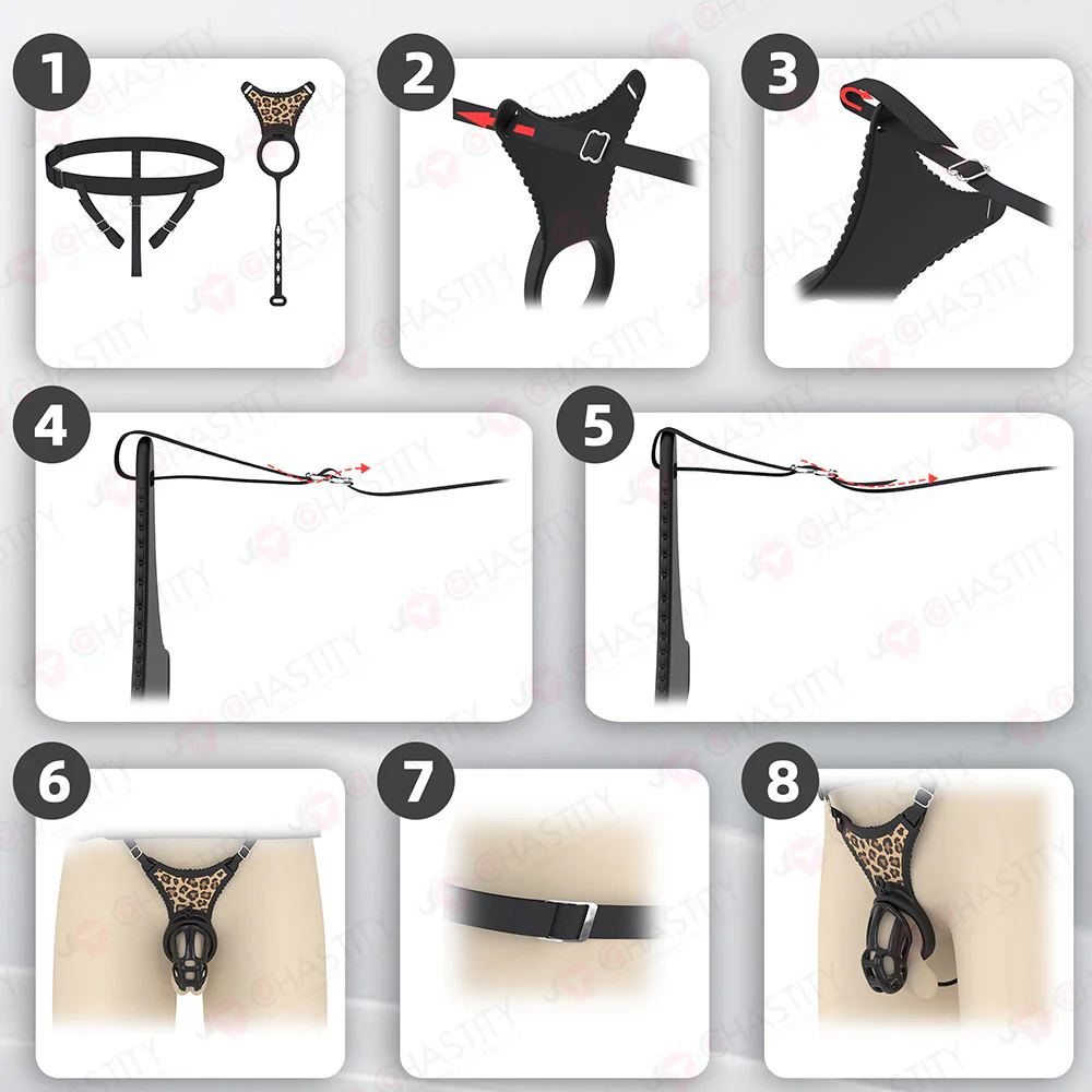 Male Chastity Erotica Thong with Remote-Controlled Anal Plug - Image 23