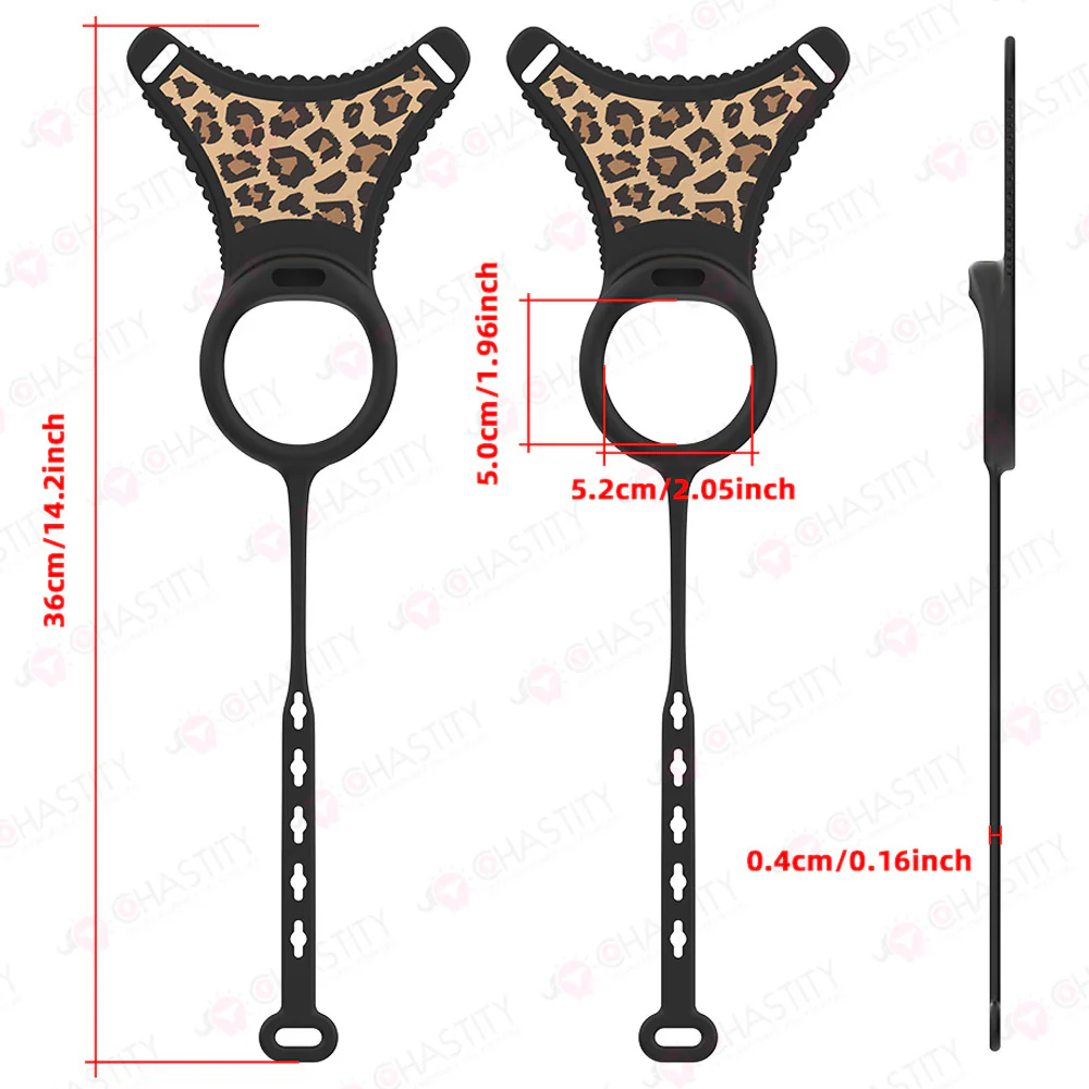 Male Chastity Erotica Thong with Remote-Controlled Anal Plug - Image 5
