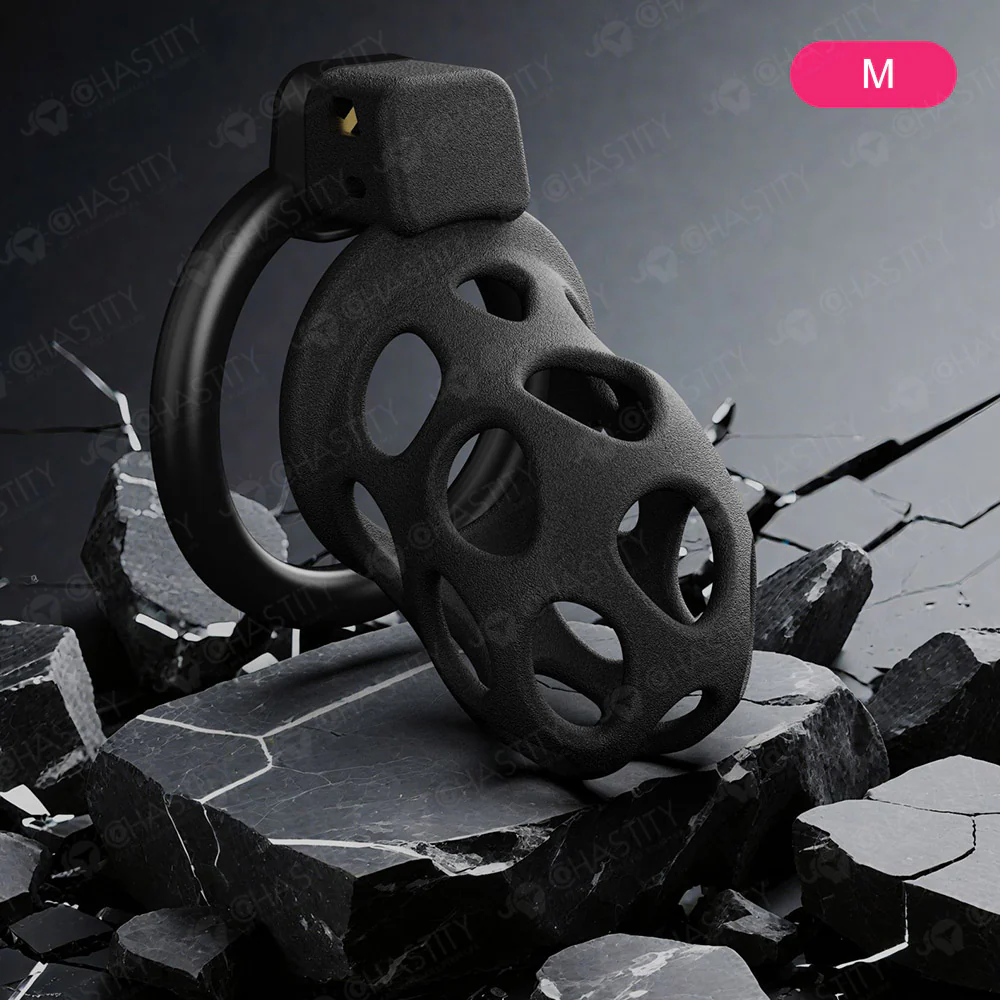 Matte Frosted Solid Chastity Cage - Image 12