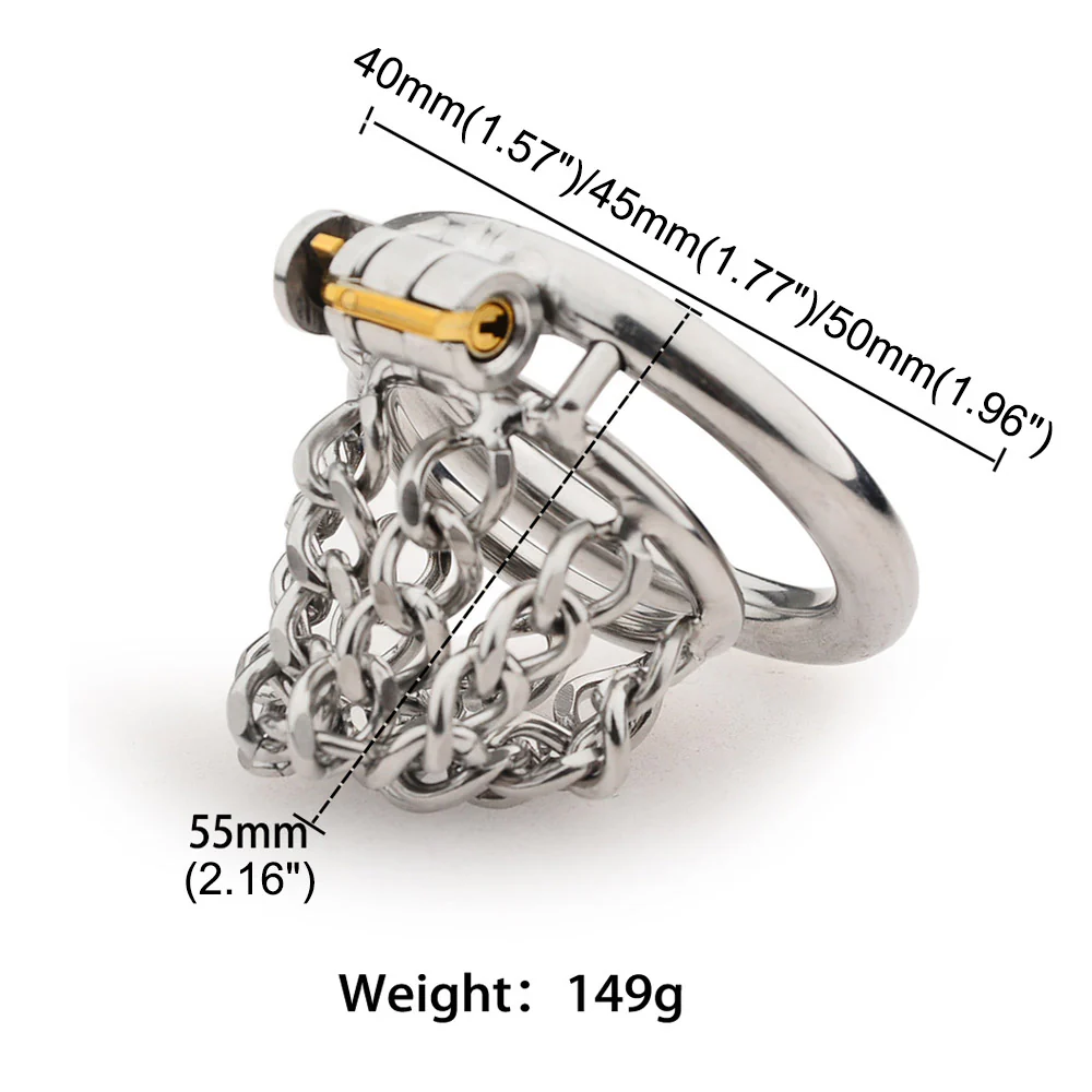 Mesh Chastity Cage - Image 3
