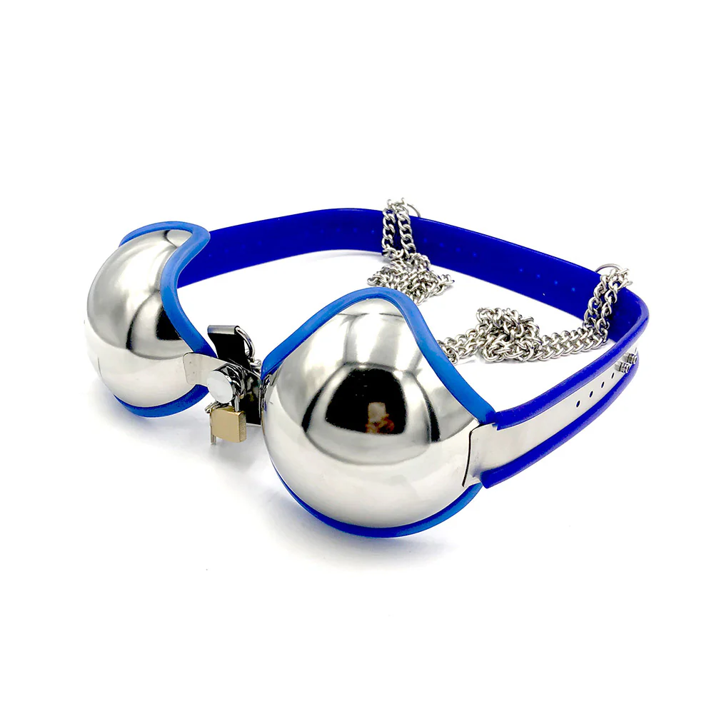 Metal Chastity Bra - Image 6
