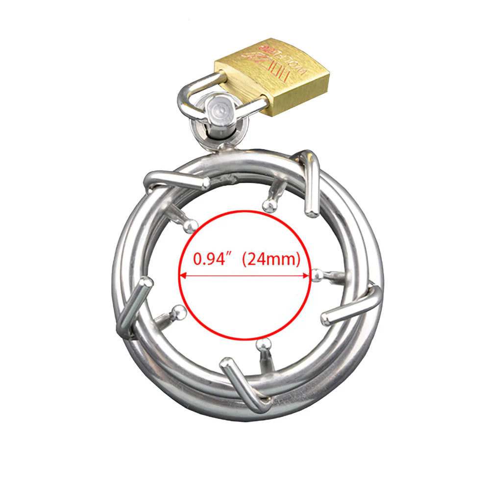 Metal Chastity Ring - Image 5