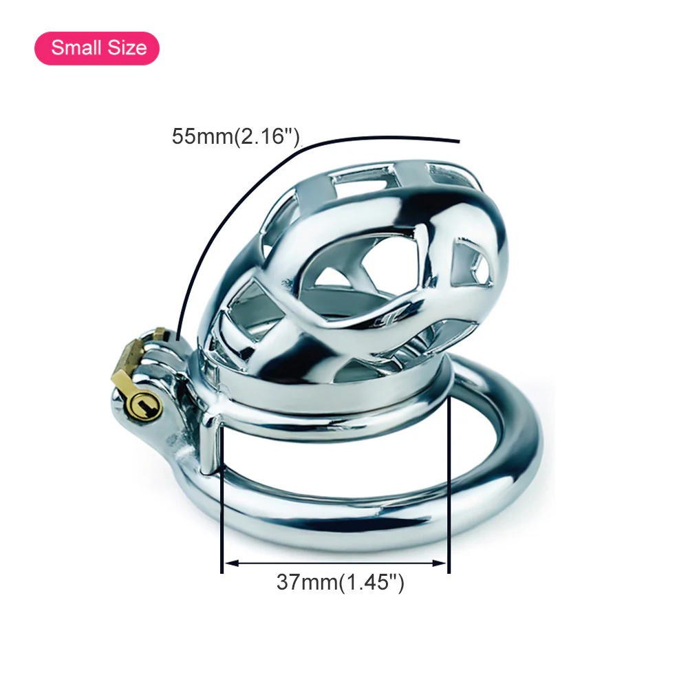 Metal Cobra Chastity Cage - Image 12