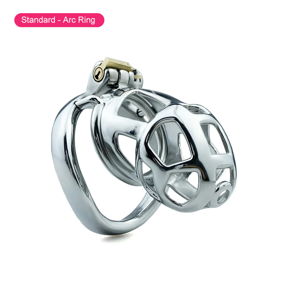 Metal Cobra Chastity Cage - Image 17