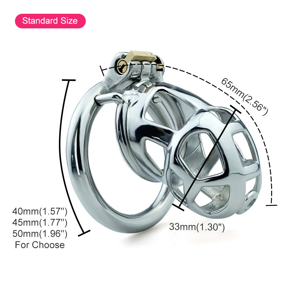 Metal Cobra Chastity Cage - Image 19