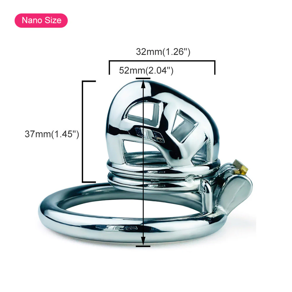 Metal Cobra Chastity Cage - Image 5