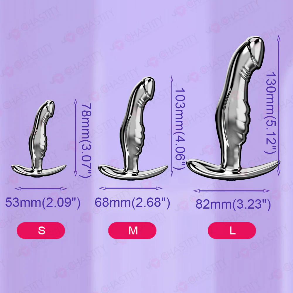 Metal Dildo Butt Plug - Image 3