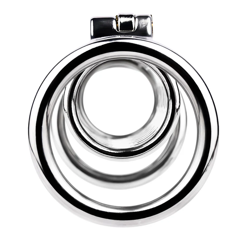 Metal Double Ended Chastity Cage - Image 2