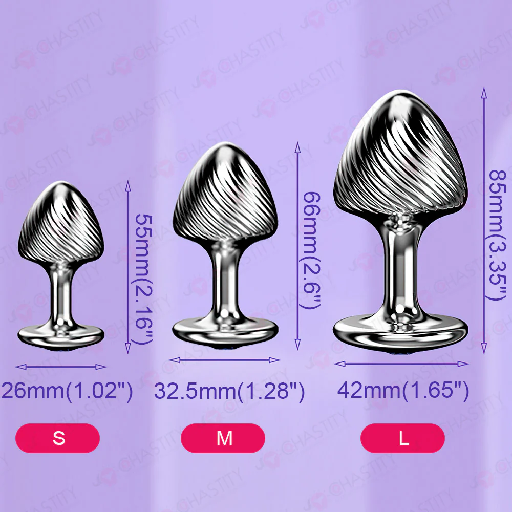 Metal Mushroom Butt Plug - Image 3