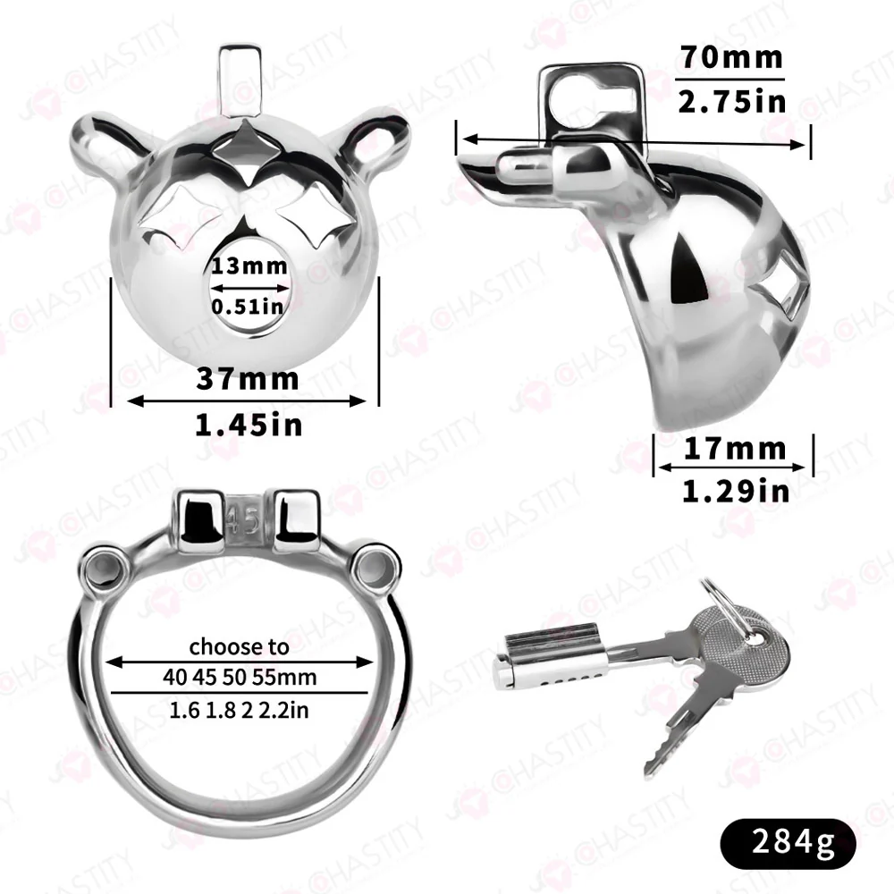 Meteor Mini Chastity Lock Up - Image 3