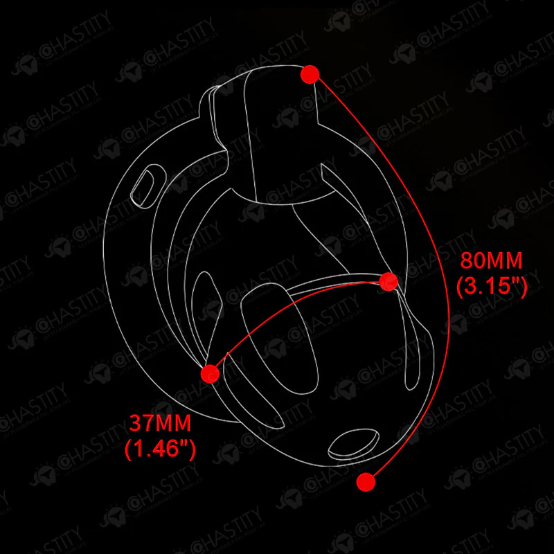 Mistress's Enforced Male Chastity Restraints (3 Rings) - Image 3