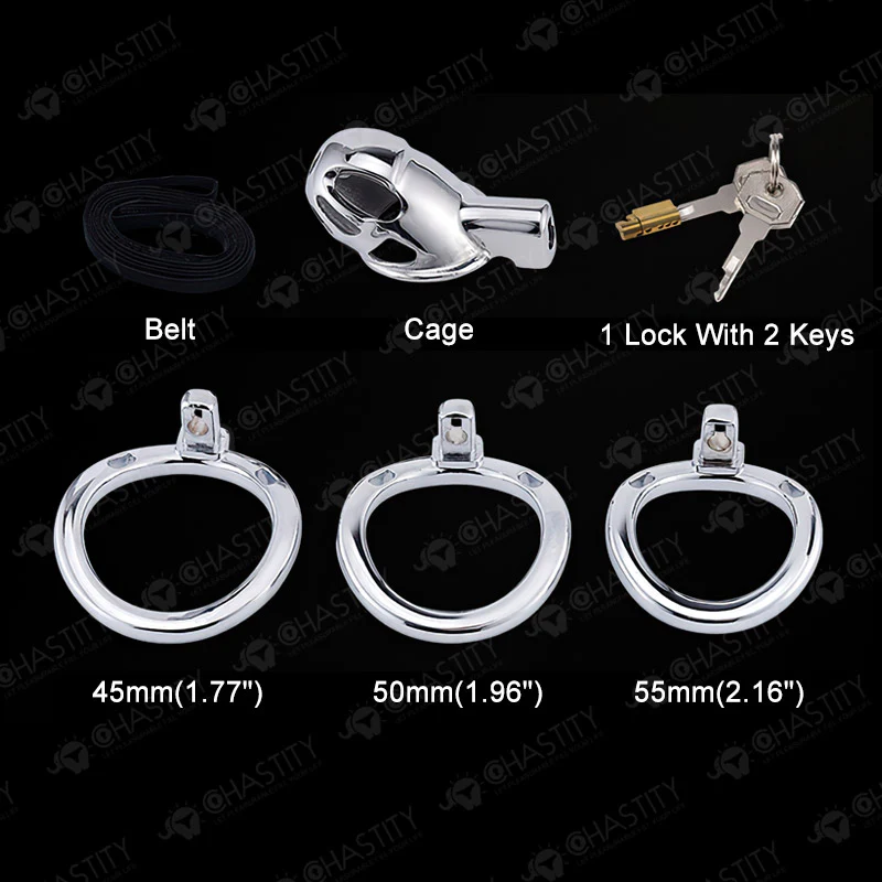 Mistress's Enforced Male Chastity Restraints (3 Rings) - Image 4