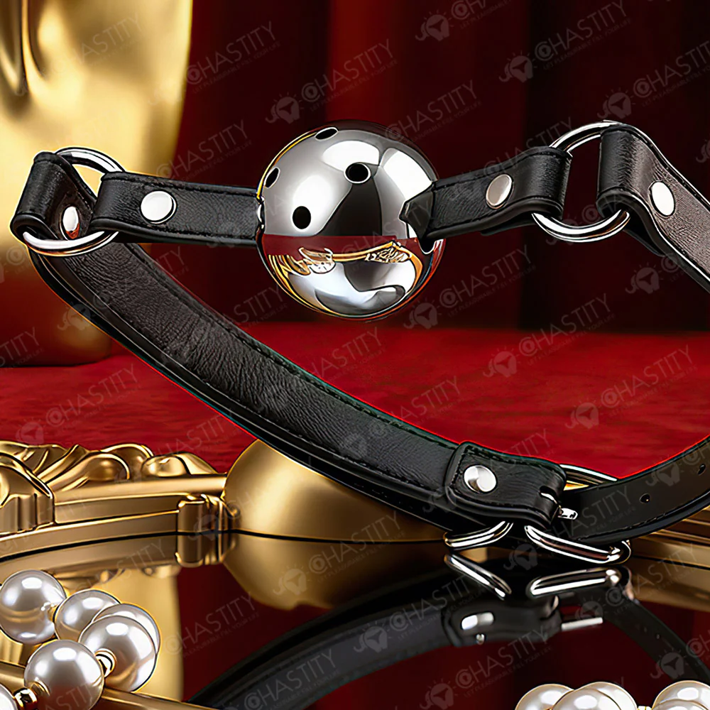 Mouth Metal Ball Gag - Image 6