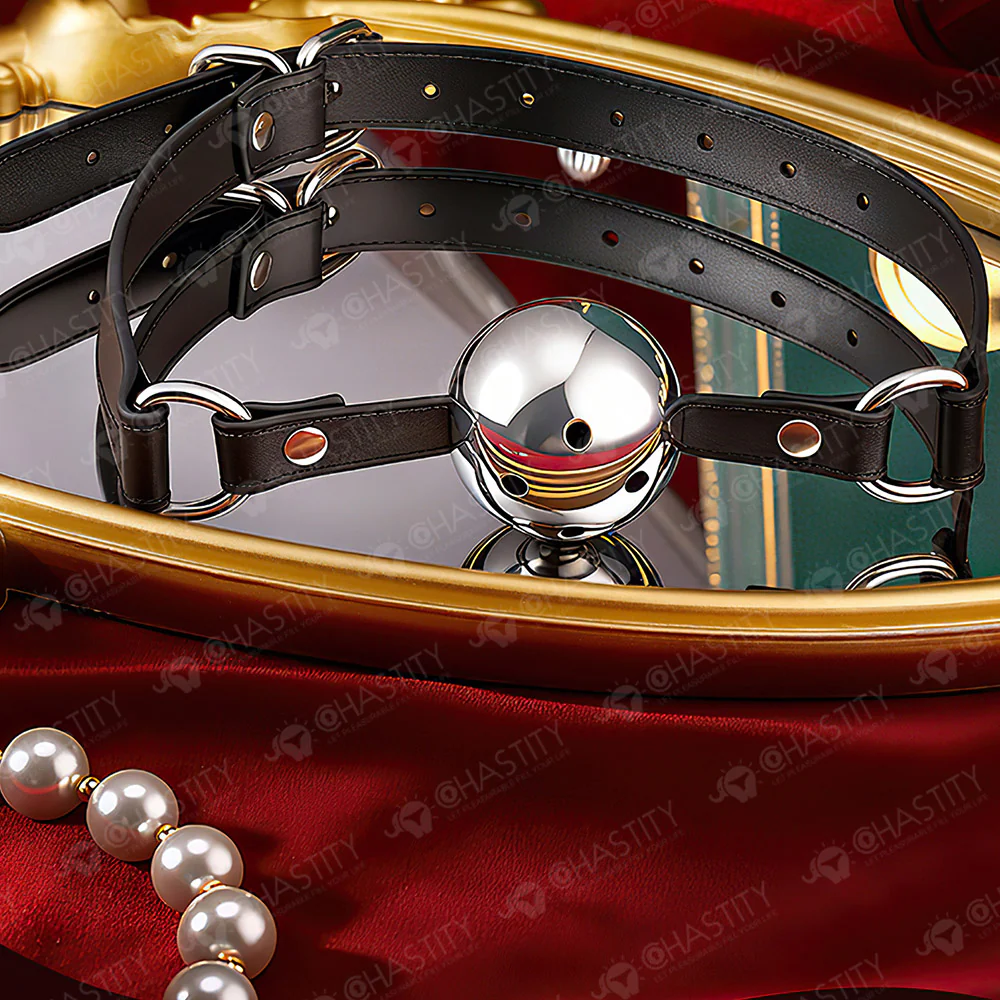 Mouth Metal Ball Gag - Image 8