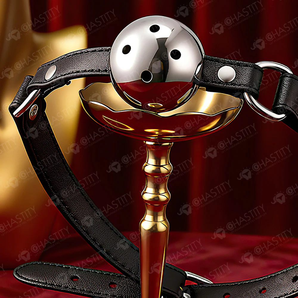 Mouth Metal Ball Gag - Image 9