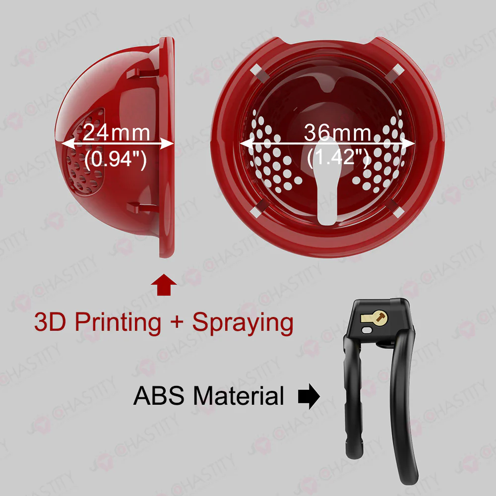 Detachable Multi-Functional Nano Chastity Cage - Image 3