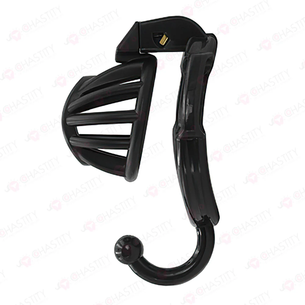 Wearable Ring With Hook Narrow Chastity Cage - Image 11