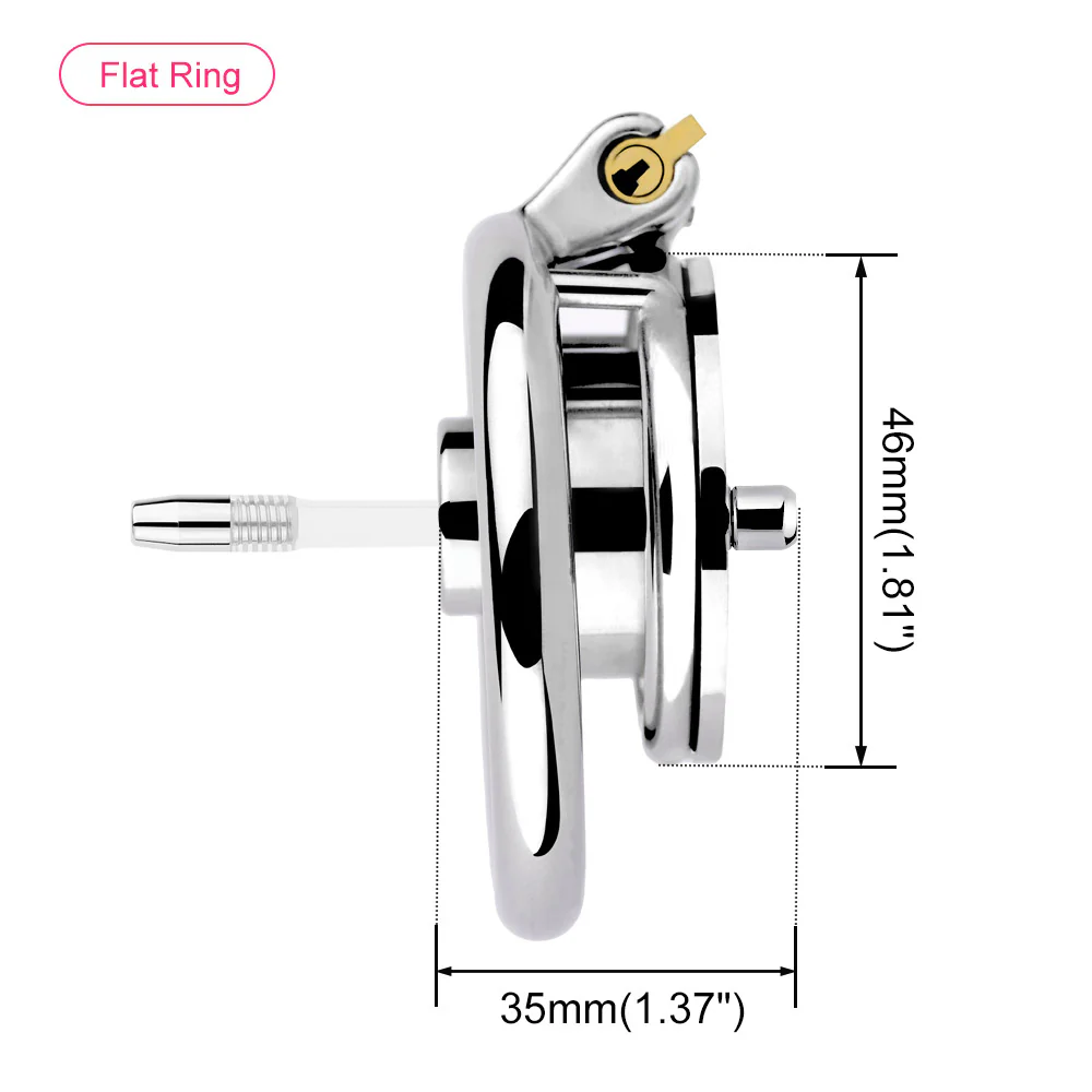 Negative Chastity Device & Detachable Dildo - Image 3