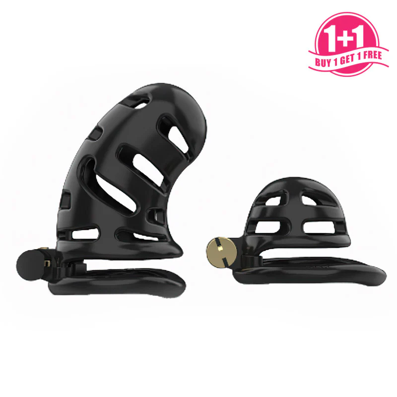 Nub & Big Chastity Cage (Buy One Get One Free)