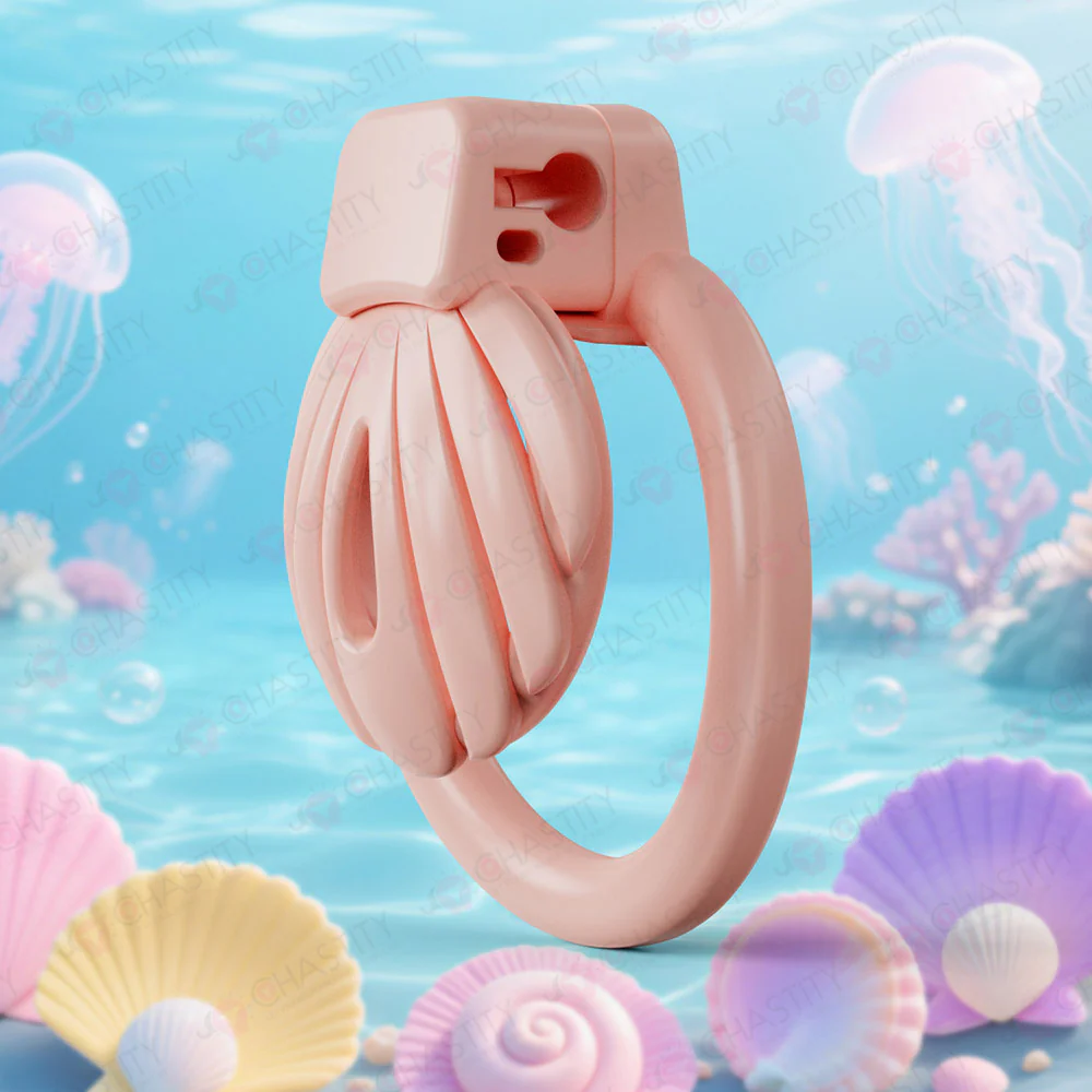 Ocean Shell Super Small Chastity Cage - Image 6