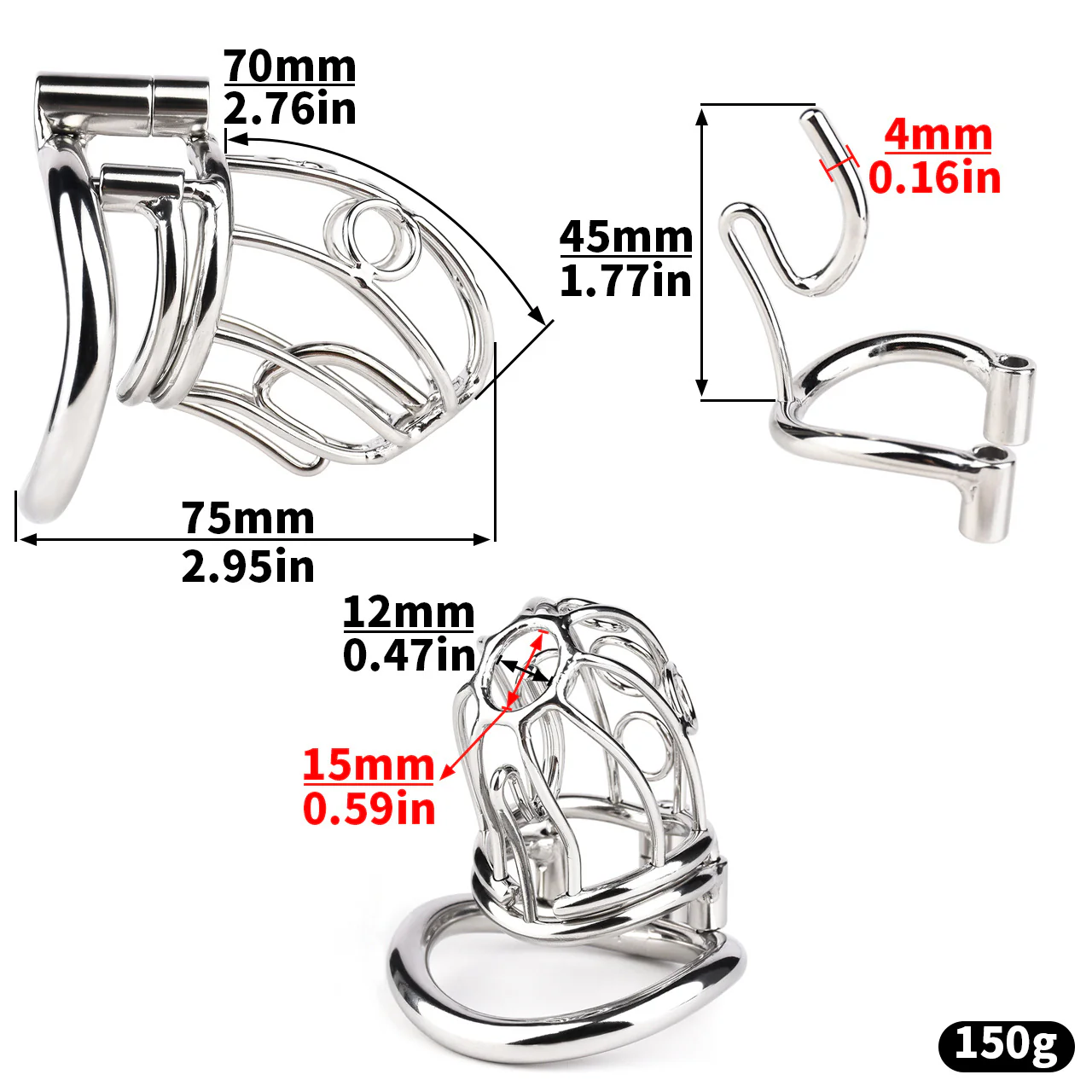 Pa Chastity Cage - Image 3
